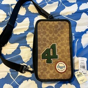 Coach Sullivan Pack in Signature Canvas with Patches